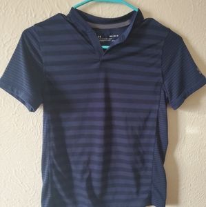 Boys youth medium Under Armour Golf shirt